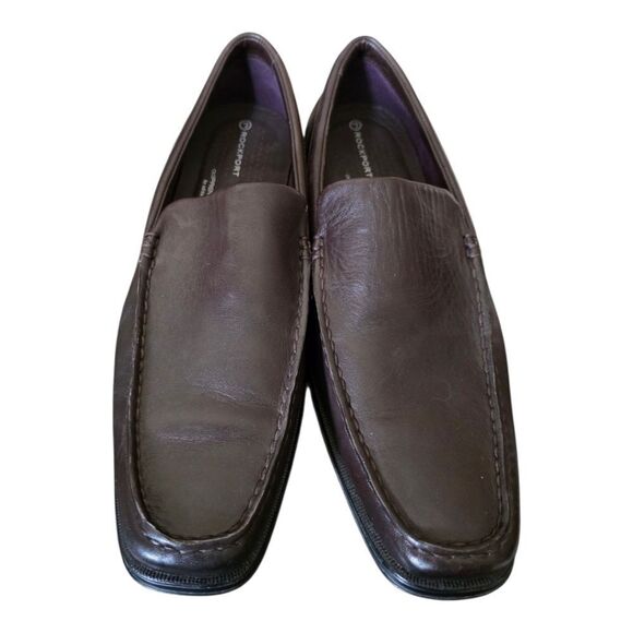 ROCKPORT Men\'s Brown Leather Slip-On Shoes - Size 9 1/2‎ main image 6
